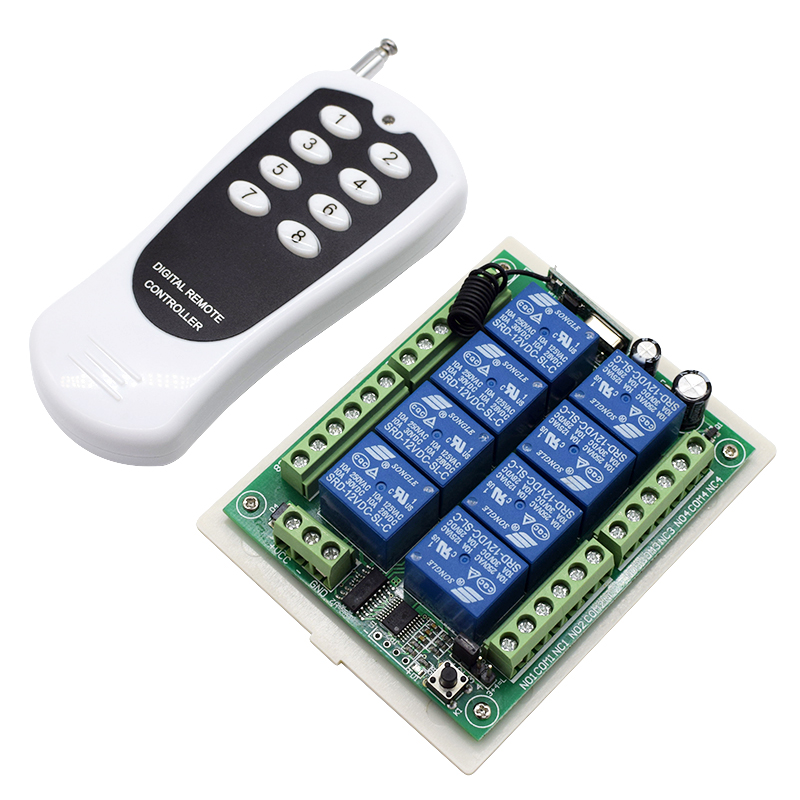 Shelly Relay Module - 24V & 12V DC Relay 8