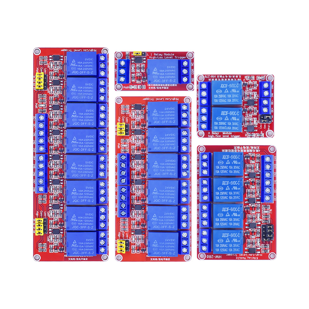 1 2 6 4 8 Channel 5V 12V 24V R - đánh giá và giá Relay 8 Channel Board