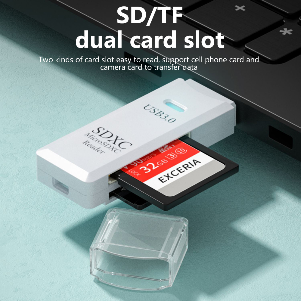 2 In 1 USB 3.0 Card Reader Por - đánh giá và giá Home Assistant Sd