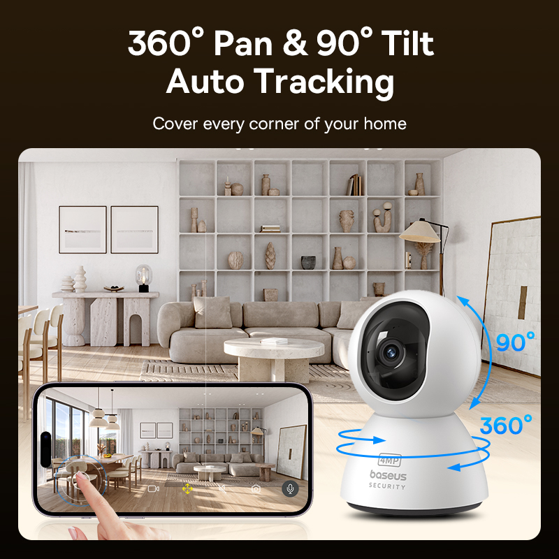 Baseus 4MP IP Camera Smart 5G  - đánh giá và giá Eufy Camera E220