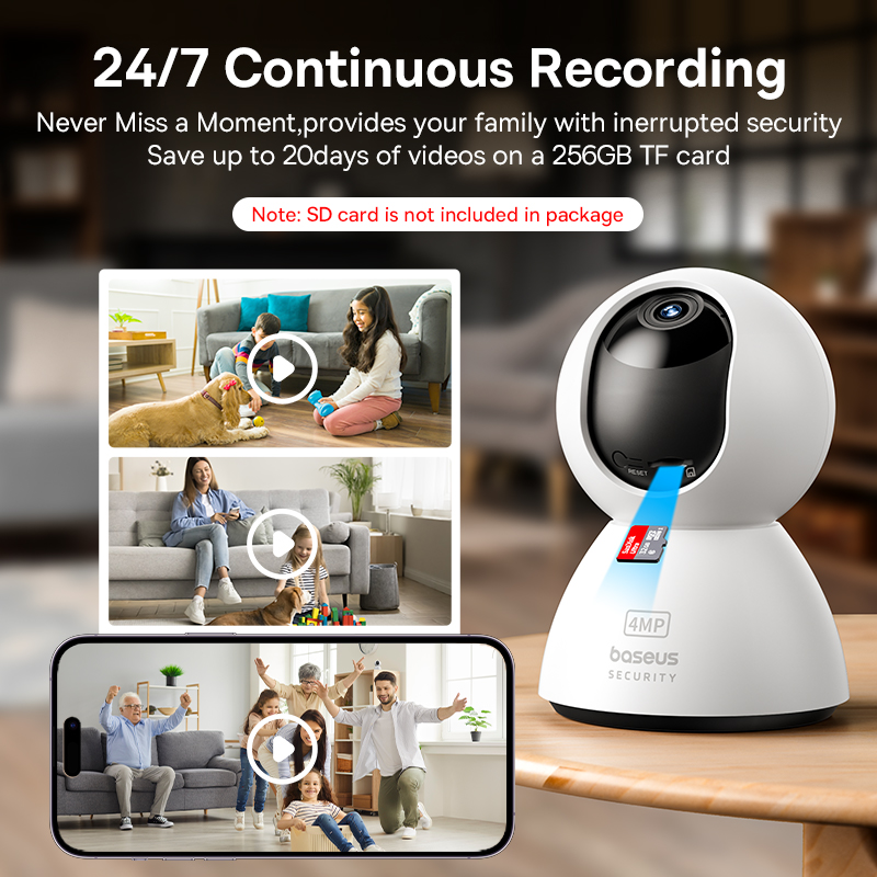 Baseus 4MP IP Camera Smart 5G  - đánh giá và giá Eufy Camera E220