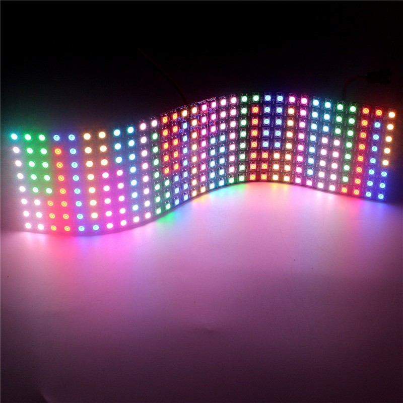 DC12V WS2815 DC5V WS2812B RGB  - đánh giá và giá Rgb Led Matrix 8X8