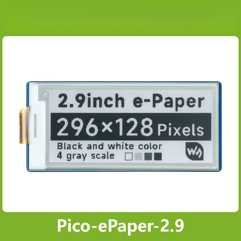 2.9inch E-Paper E-Ink Display  - đánh giá và giá Display Epaper 2.9