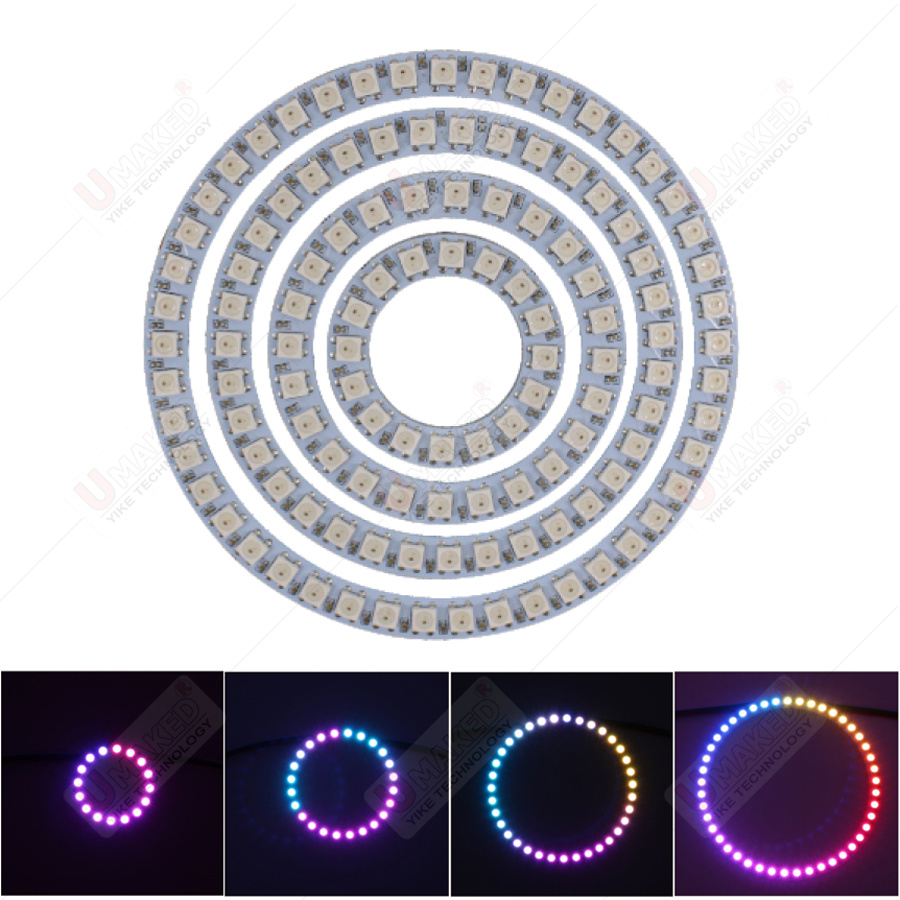 2pcs WS2812B Individually Addr - đánh giá và giá Rgb Led Matrix 8X8