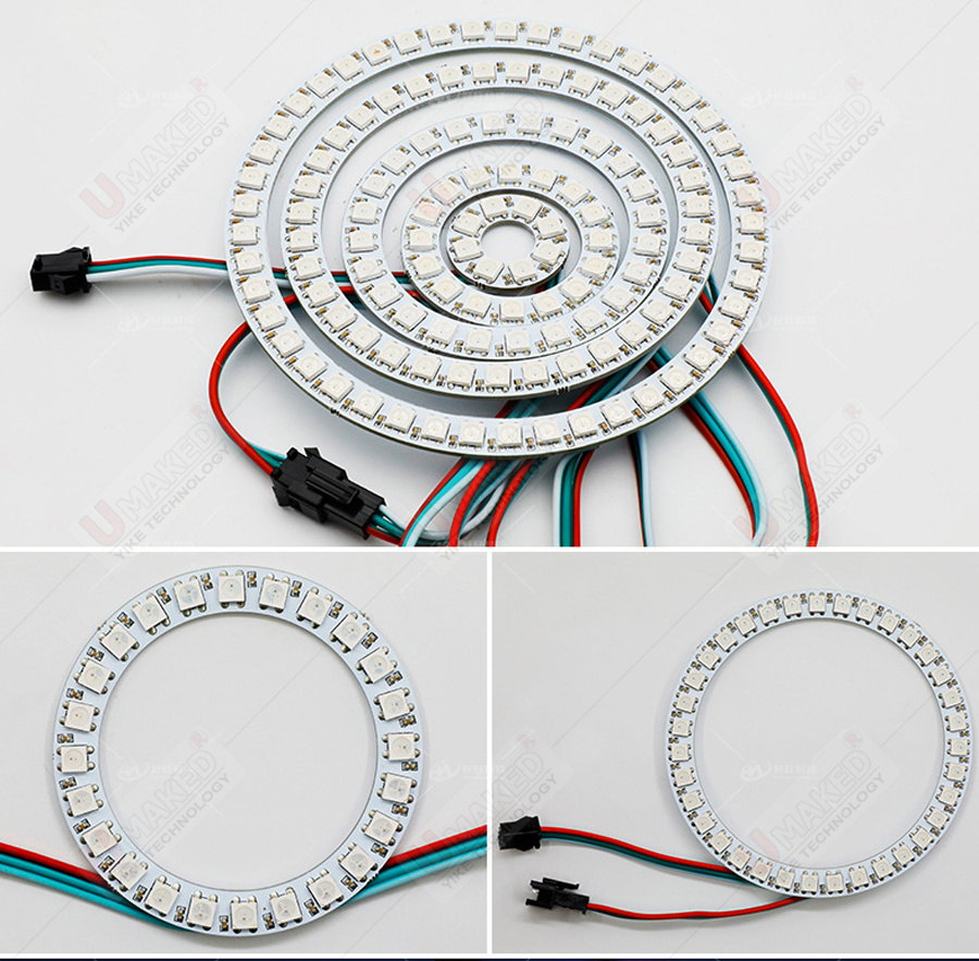 2pcs WS2812B Individually Addr - đánh giá và giá Rgb Led Matrix 8X8