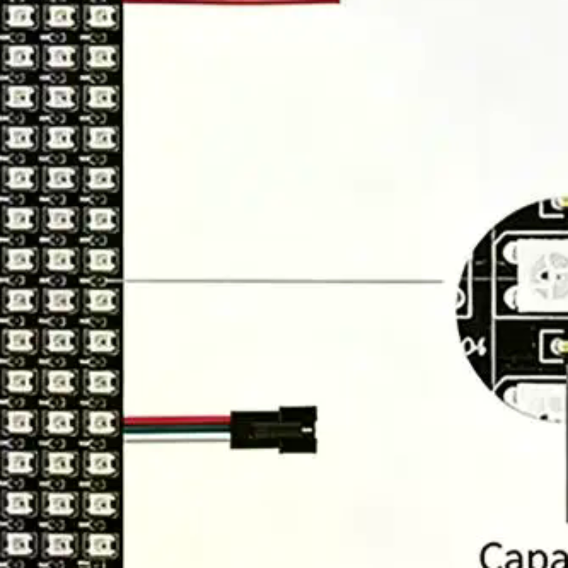 WS2812B Smart Pixel Module Mat - đánh giá và giá Rgb Led Matrix 8X8
