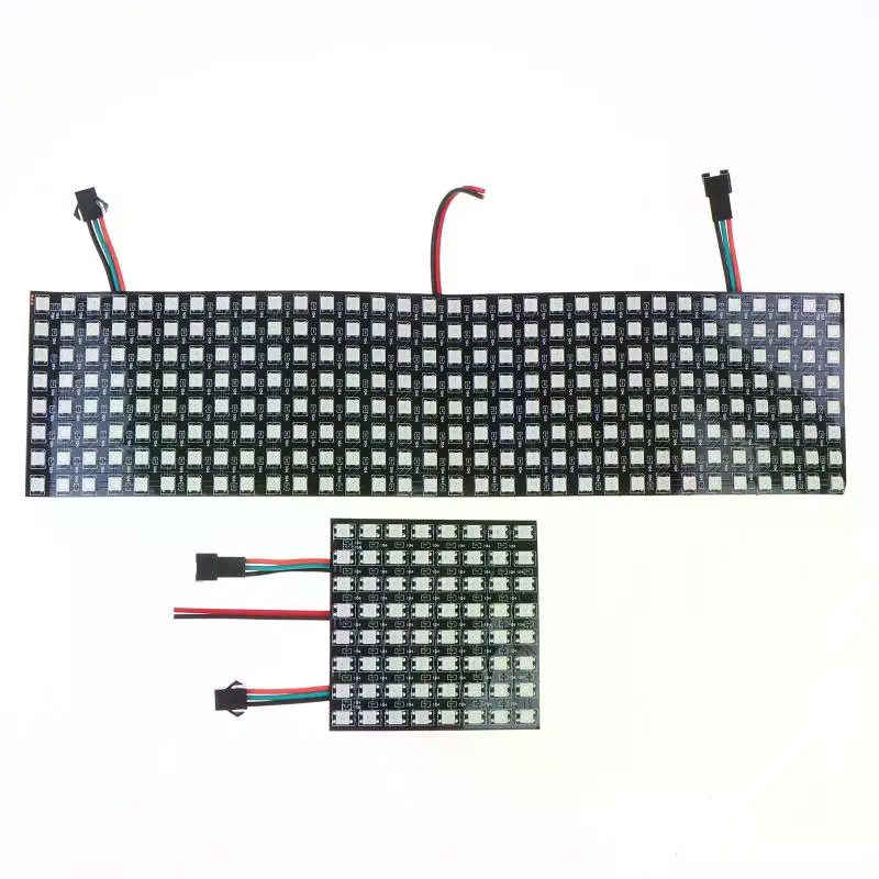WS2812B Smart Pixel Module Mat - đánh giá và giá Rgb Led Matrix 8X8