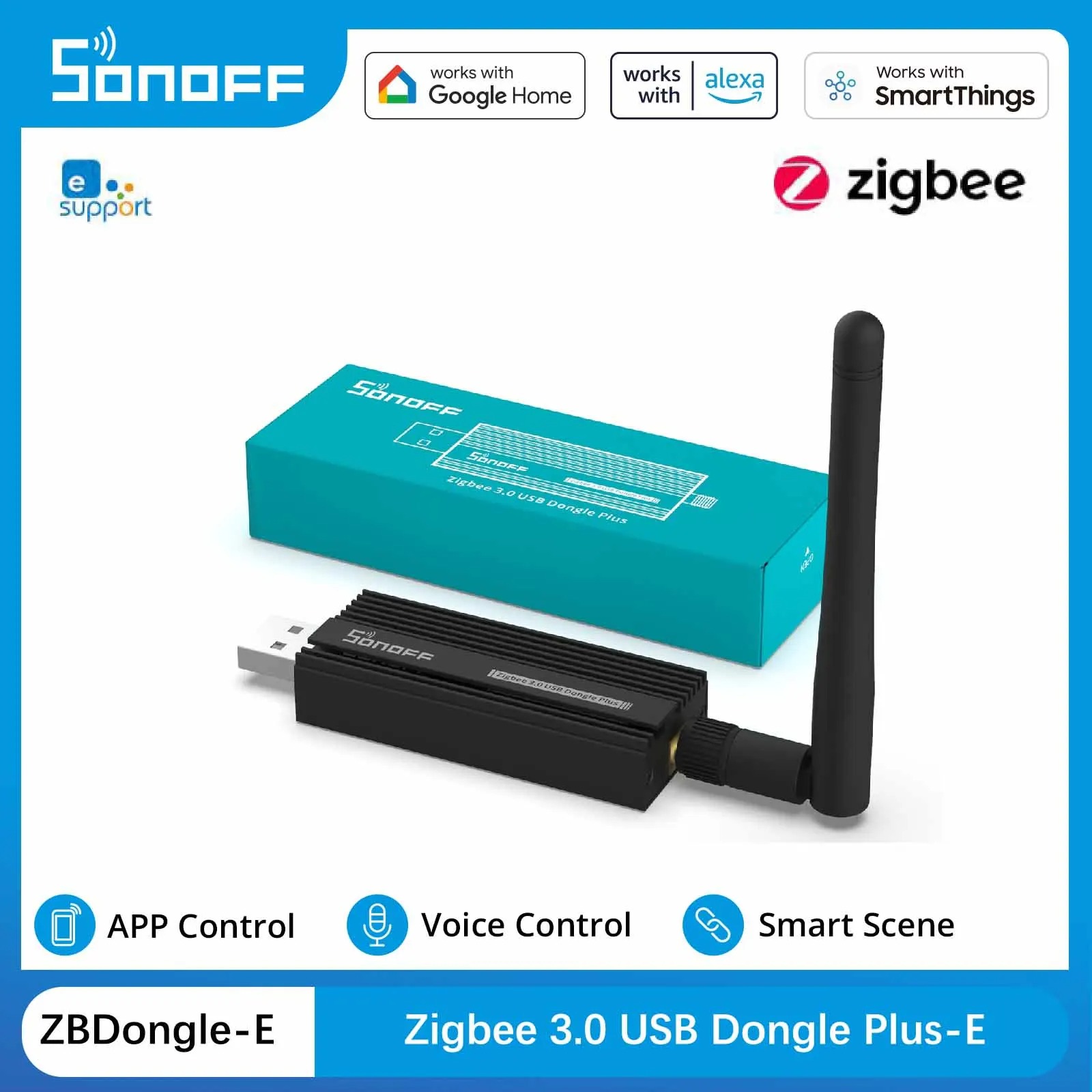 Sonoff Zigbee 3.0 Usb Dongle P - đánh giá và giá Zigbee Coordinator Stick