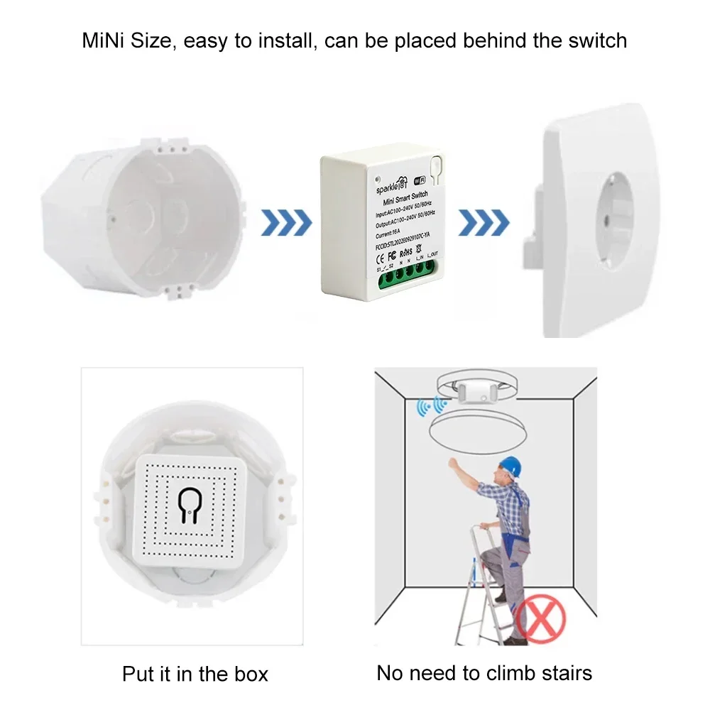16A Matter WIFI Smart Switch A - đánh giá và giá Home Automation Tutorial