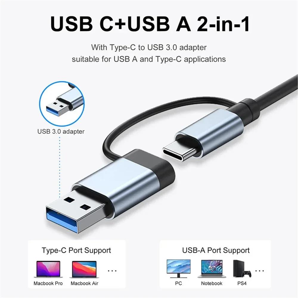 Type C Hub USB Splitter 8 In 1 - đánh giá và giá Home Assistant Sd