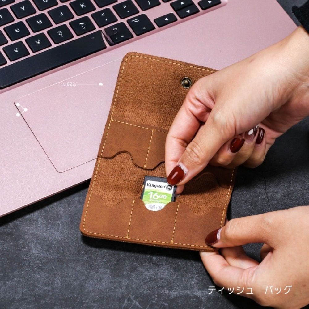 Memory Card Case Pu Leather Mu - đánh giá và giá Home Assistant Sd