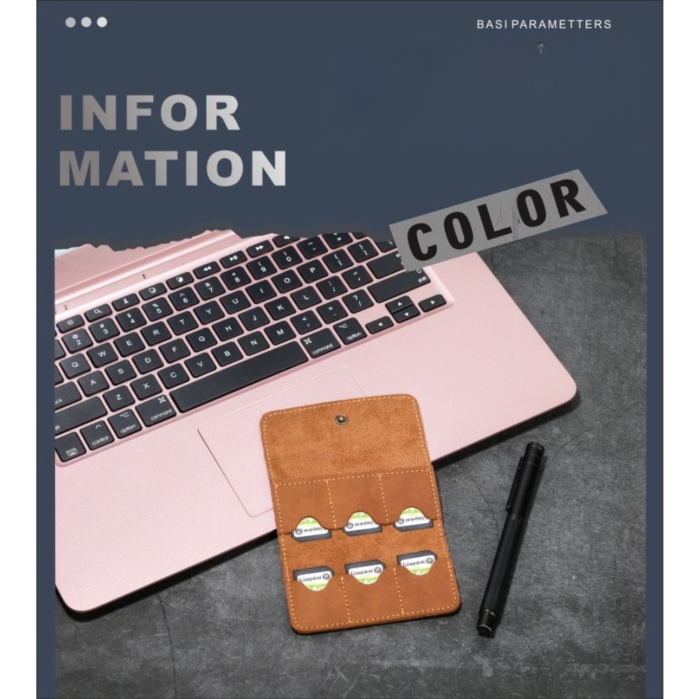 Memory Card Case Pu Leather Mu - đánh giá và giá Home Assistant Sd