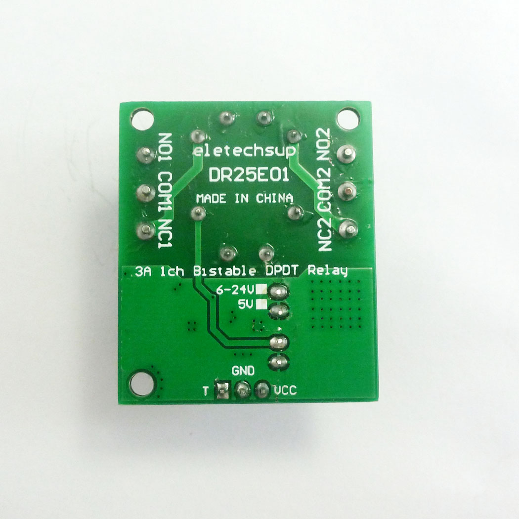 DR25E01 DC 6V 9V 12V 24V 3-5A  - đánh giá và giá Shelly Relay Module