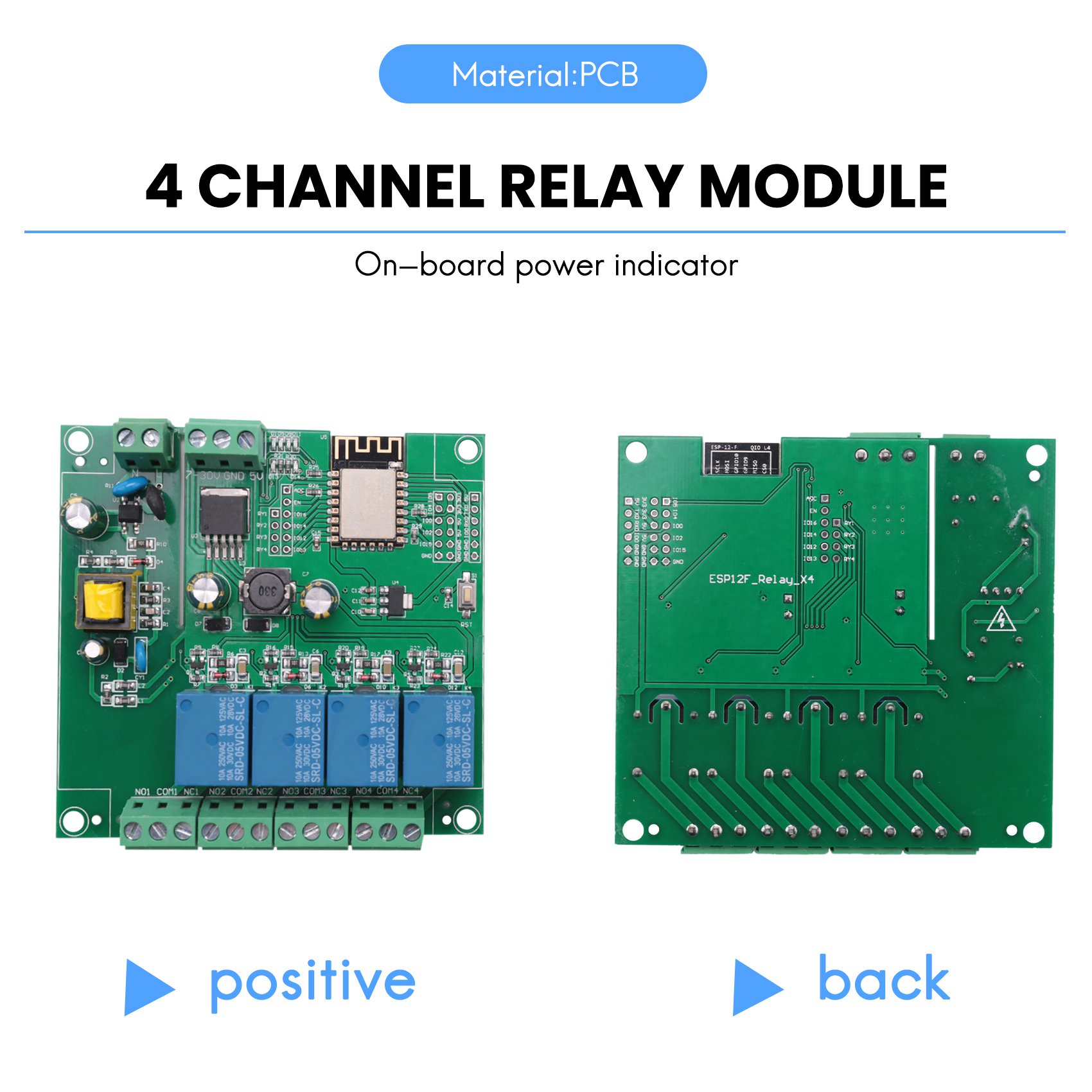 SCLS ESP8266 Wireless WIFI 4 C - đánh giá và giá Relay 8 Channel Board