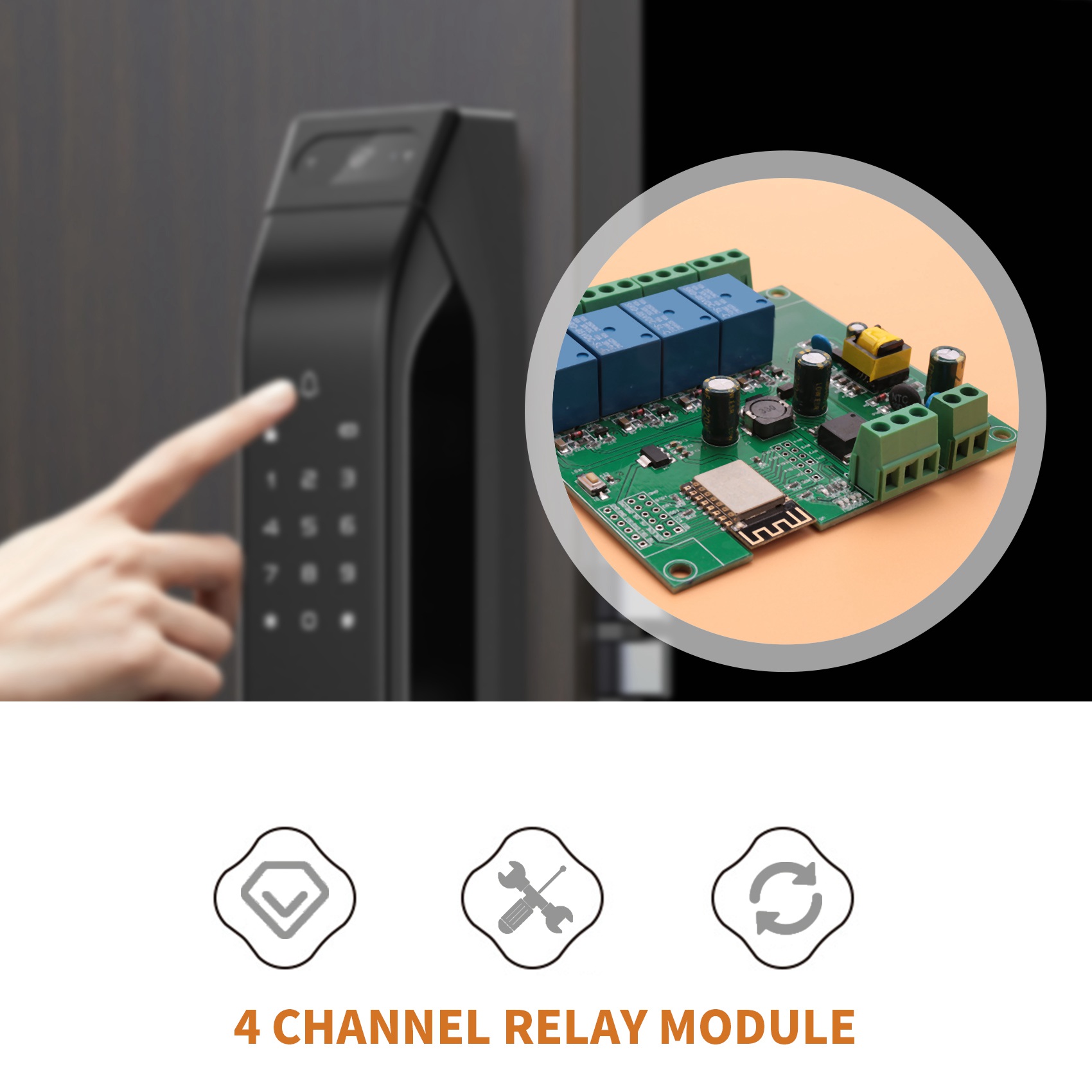 SCLS ESP8266 Wireless WIFI 4 C - đánh giá và giá Relay 8 Channel Board