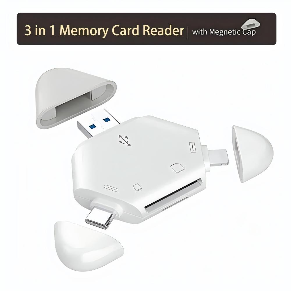 3 In 1 Memory Card Reader With - đánh giá và giá Home Assistant Sd