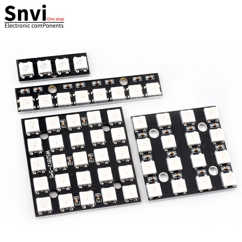 NEW WS2812 LED 5050 RGB 8x8 LE - đánh giá và giá Rgb Led Matrix 8X8