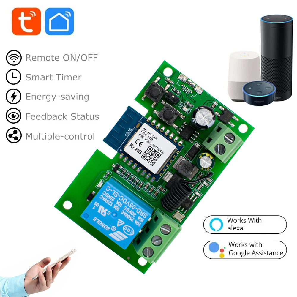 1CH Tuya Smart Remote Control  - đánh giá và giá Diy Home Automation Controller
