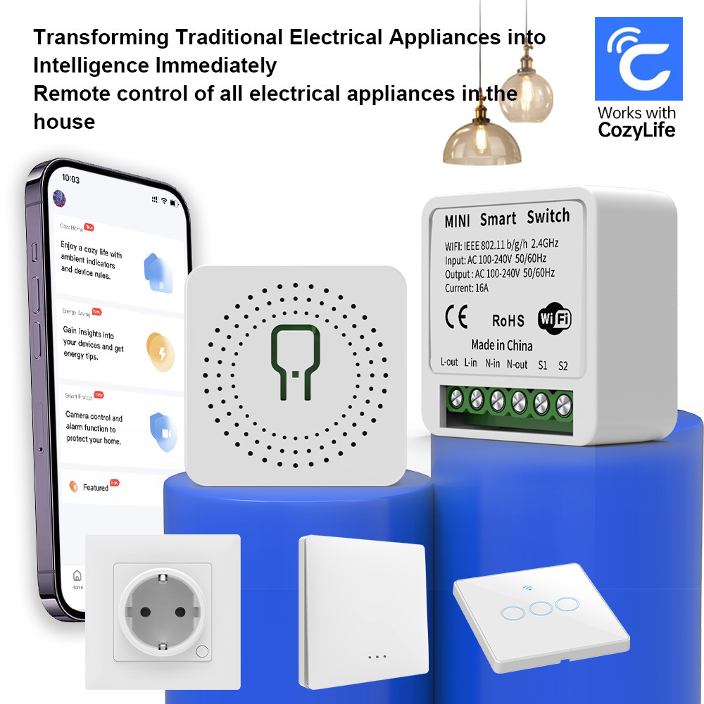 Smart Home WiFi Relay Module 1 - đánh giá và giá Diy Smart Home Automation Devices