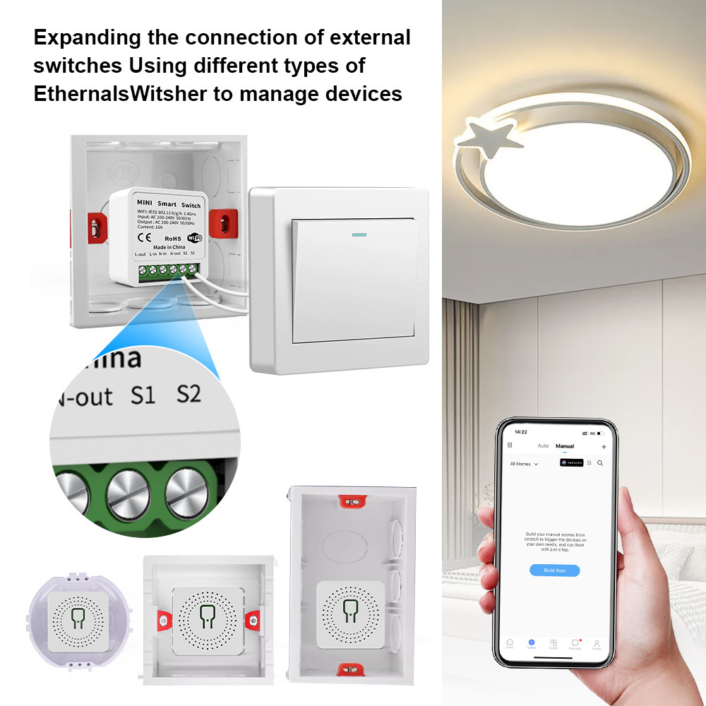 Smart Home WiFi Relay Module 1 - đánh giá và giá Diy Smart Home Automation Devices