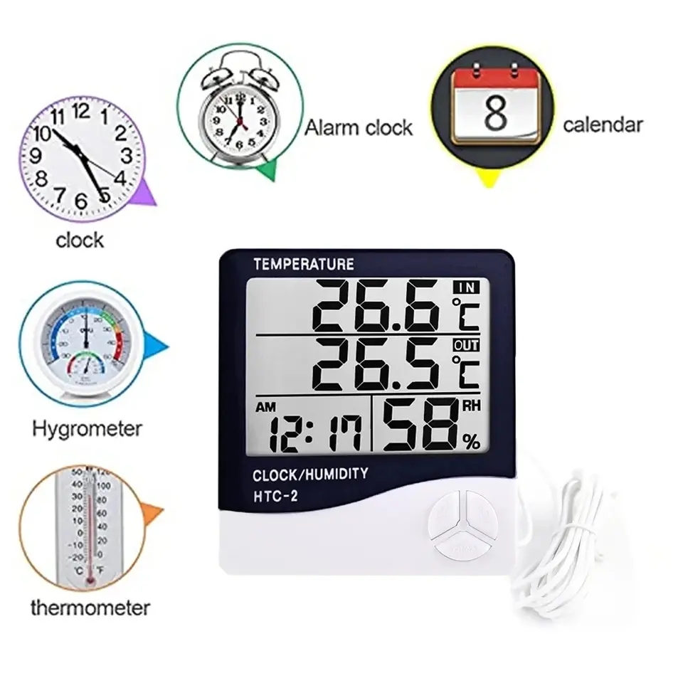 Indoor LCD Digital Thermometer - đánh giá và giá Home Automation Industry