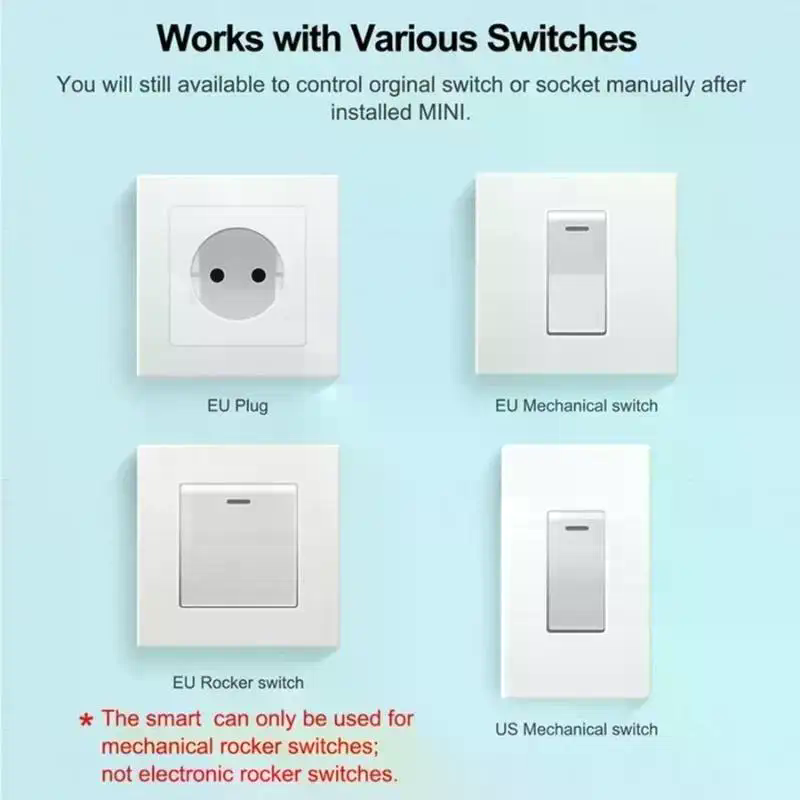 RF 433 MHz Smart Switch Mini D - đánh giá và giá Diy Home Automation Controller