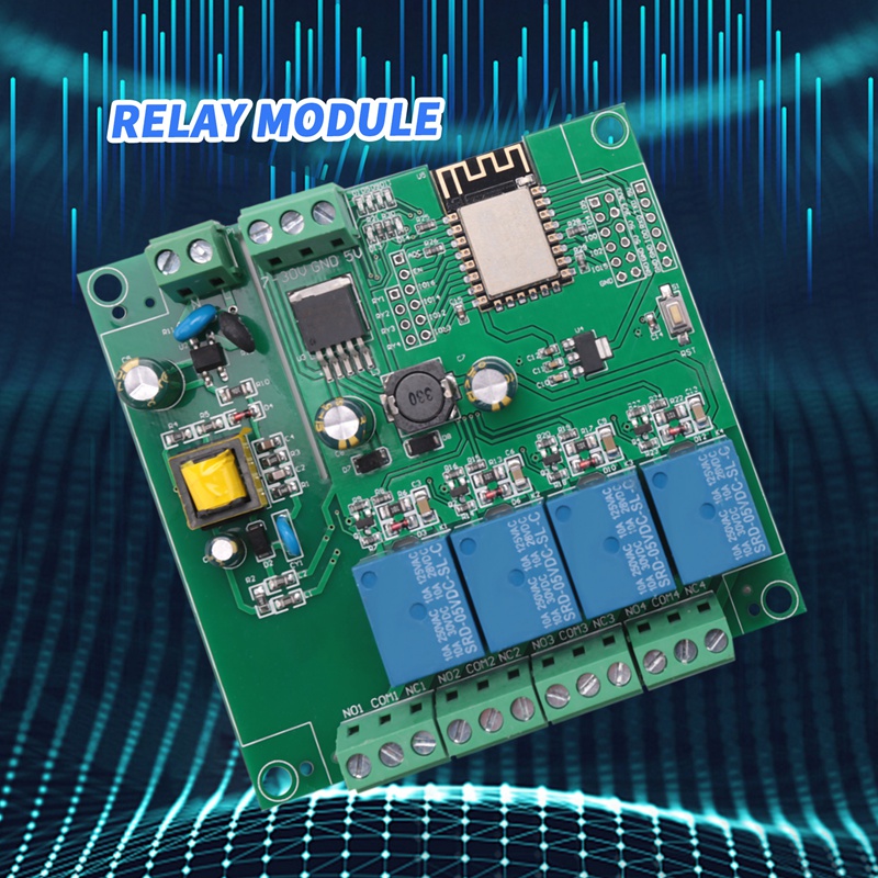 ESP8266 Wireless WIFI 4 Channe - đánh giá và giá Relay 8 Channel Board