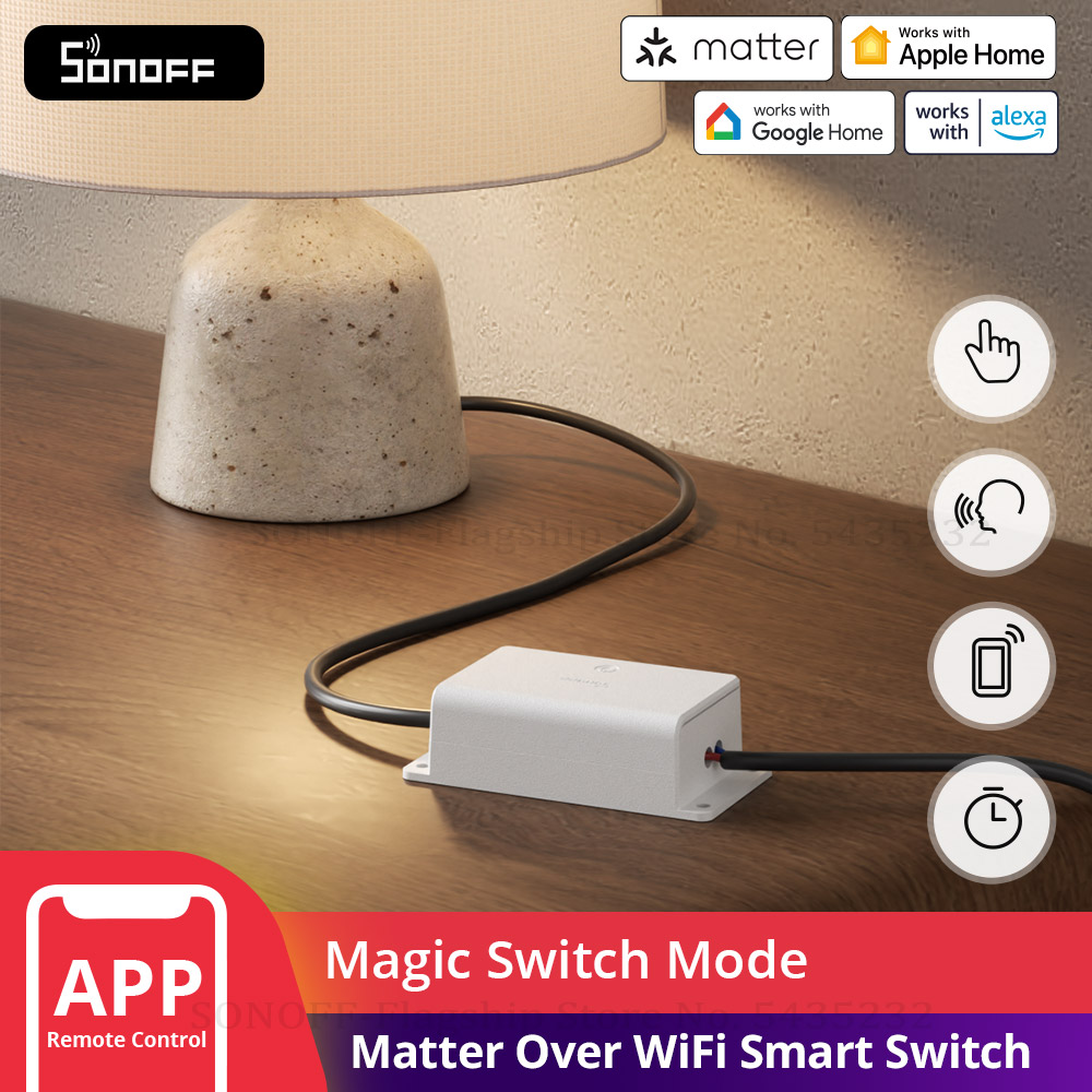 SONOFF Basic Gen5 (BASIC-1GS ) - đánh giá và giá Sonoff Basic Switch