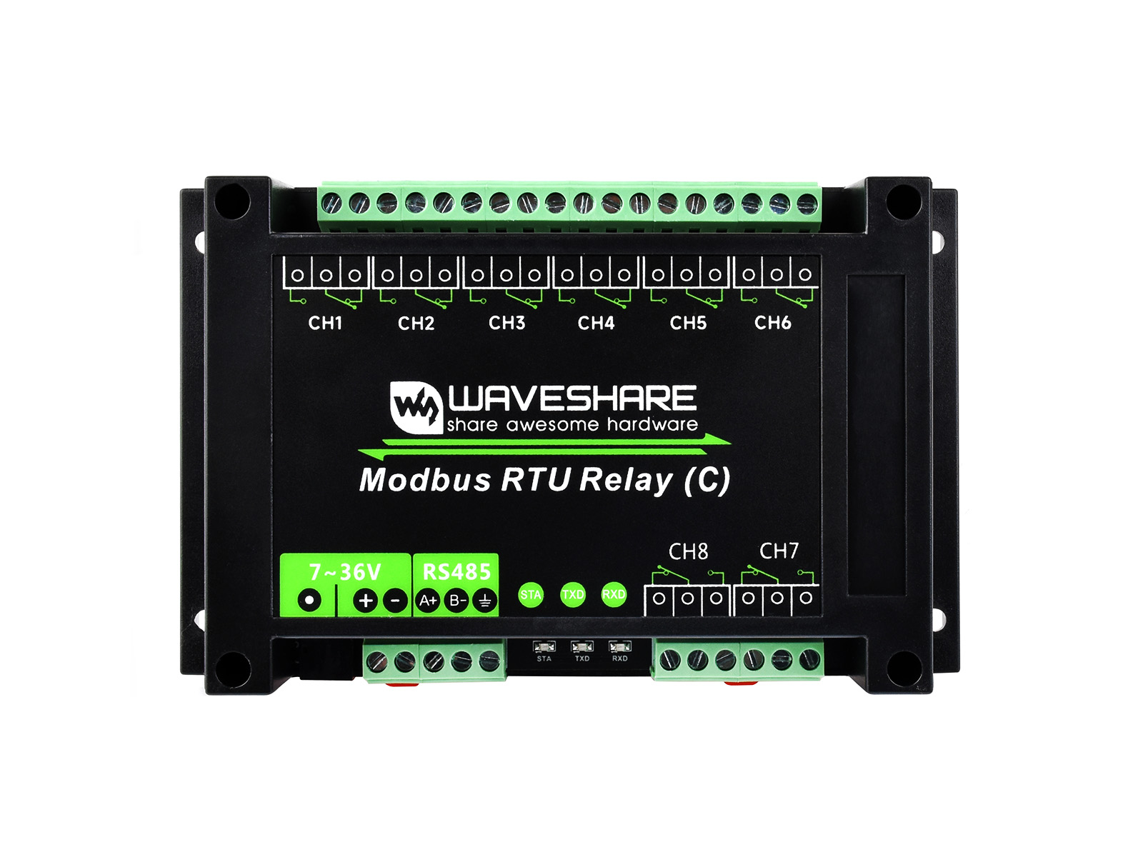 Modbus RTU Relay (C),Modbus RT - đánh giá và giá Shelly Relay Module