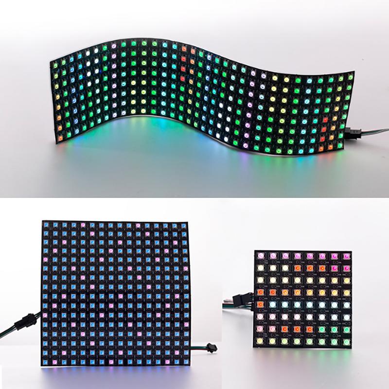 WS2812B Smart Pixel Module Mat - đánh giá và giá Rgb Led Matrix 8X8